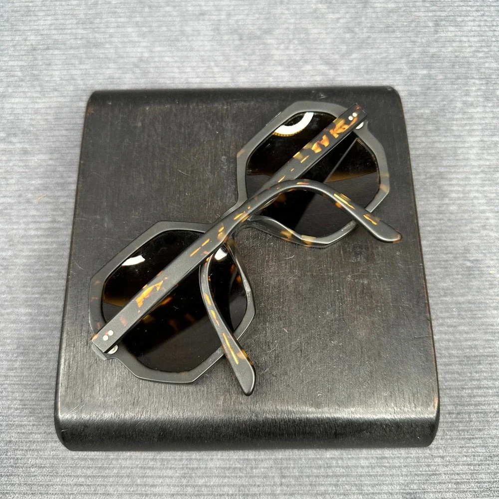 Oliver Goldsmith London Manhattan 1964 Sunglasses Matte Speckled Tortoise Italy